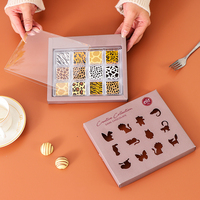 Vente en gros Boîte d'emballage de cadeau en chocolat de luxe personnalisée avec couvercle