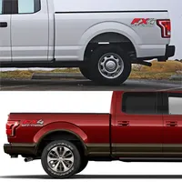 Autocollant de voiture tout-terrain FX4, 2 pièces, pour Ford Ranger Raptor F150 Mitsubishi L200 Isuzu Dma Nissan NAVARA Toyota Hilux, accessoires pour pick-up
