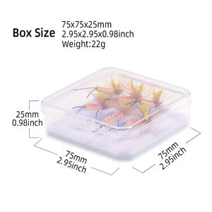 #8 #10 Amarillo Drake pluma ala <span class=keywords><strong>Mayfly</strong></span> púas y sin púas mosca seca Rocky River Bass trucha pesca moscas cebo señuelo - Product Image 6