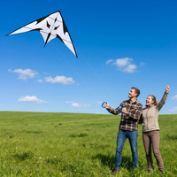 SUNEYE SEF09 Cerf-volant de freestyle à double ligne durable de 1,8 m en polyester, Monstre marin pour activités de plein air adultes, Résine du Zhejiang