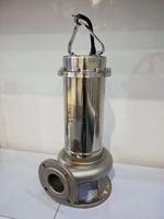 Pompe submersible pour eaux usées de l'industrie automobile WQ 5,5 ch 4 kW 13 m³/h 60 m, haute pression, moteur triphasé OEM, garantie 1 an