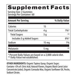 Gommes sans gluten à la fraise et à la mélatonine OEM de marque de confiance pour adultes Commandes en gros Formule sans OGM Avantages du soutien du sommeil et du système immunitaire - Product Image 2