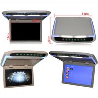 Monitor Abatible de Techo para Coche de 12 Pulgadas con Iluminación Ambiental MP5 SD FM en Oferta