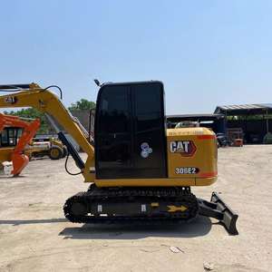 बिल्ली 306e अच्छी तरह से बनाए रखा जापानी हाइड्रोलिक क्रॉलर खुदाई 6 टन बिल्ली 306e मिनी इस्तेमाल बिल्ली मशीन - Product Image 5