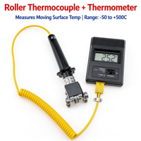 Termometer Termokopel Permukaan TM902C Termometer Digital Suhu Tinggi Pengukur Suhu Industri