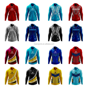 FQ lettere personalizzate parole sport felpa con cappuccio canguro da allenamento Pullover tascabile <span class=keywords><strong>Koru</strong></span> stampato a maniche lunghe sublimazione Top - Product Image 3