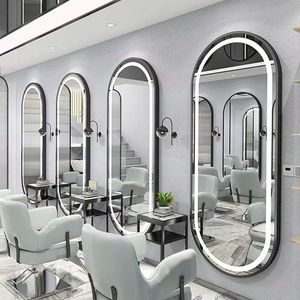 Miroir de salon de coiffure à LED mural, style moderne, best-seller, nouveau modèle - Product Image 4