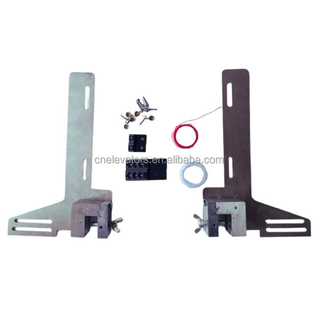 Elevator Guide Rail Alignment Gauge, Precision Calibration Ruler Tool Kit with Magnetic Beads & Wire for Lift Installation