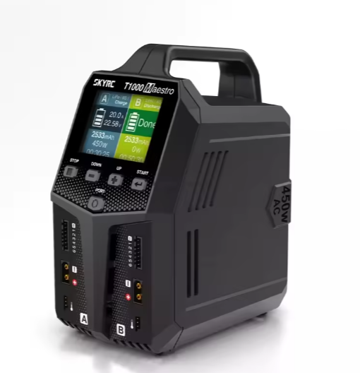 SKYRC T1000 High Power AC/DC Charger Supports BD350 Amplifier PCH-150 Plugs Battery Charger