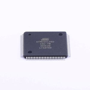 Mcu 8-bit ATMEGA AVR RISC แฟลช128KB 3.3V/5V 100-PIN TQFP-trays ไมโครชิป ATMEGA1280-16AU ใหม่และดั้งเดิม - Product Image 1