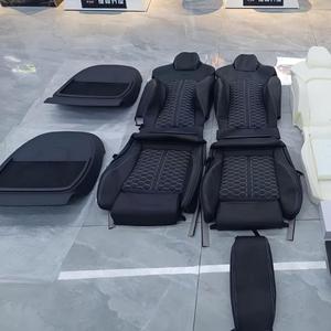 Fundas de Asiento de Cuero de Alta Calidad Estilo RS Personalizadas con Espuma para <span class=keywords><strong>Audi</strong></span> A3 A4 A5 A6 A7 A8 S3 S4 S5 S6 S7 S8 Q3 Q5 Q7 - Product Image 2