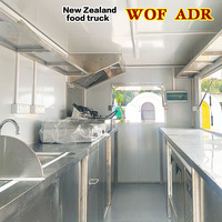 Camion gastronomique australien avec cuisine équipée avec précision pour une cuisine raffinée