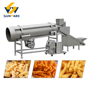 Linea di Produzione Continua ad Alta Efficienza Energetica 100-120kg/H per Snack Tipo Kurkure e Cheetos, per Croccantini al Formaggio Cotti o Fritti - Product Image 1