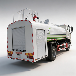 Camión de Bomberos HOWO 4X2 de 10000L, Camión de Suministro de Agua de Emergencia con Cañón de Agua - Product Image 1