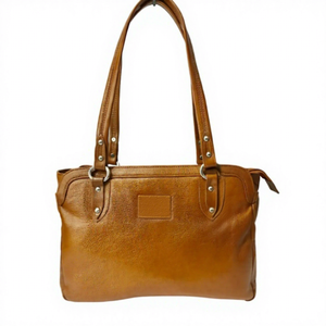 Bolso de Mano Casual de Cuero Genuino Ligero para Mujer, Forro Suave y Duradero, Cierre de Cremallera, Dos Correas, Gran Capacidad, Día de San Valentín - Product Image 5