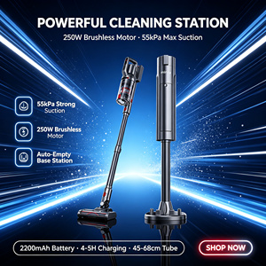 Cordless Stick <b>Vacuum</b> Cleaner, Powerful Suction with Auto Empty Charging Station for Home Hard Floor Carpet Pet Hair - Product Image 1