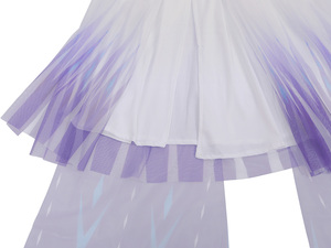Le ragazze fantasiose <span class=keywords><strong>Elsa</strong></span> <span class=keywords><strong>2</strong></span> Costume da principessa vestono Cosplay abiti festa di compleanno costumi TV e film fiocchi di neve Tulle abito accessori - Product Image 3