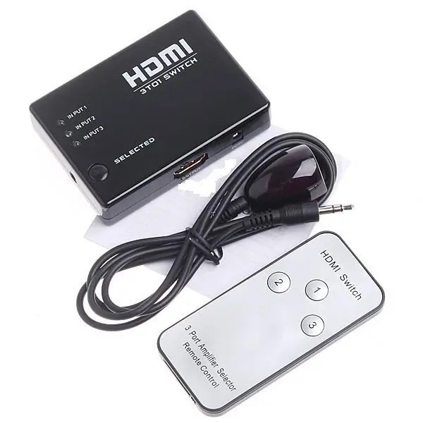 Switcher HDMI HDMI a 3 ingressi 1 uscita più venduto a buon mercato OEM