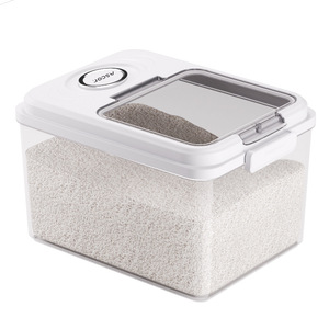 <b>Rice</b> <b>Container</b> Household Sealed Magnetic Lid Insect Proof Moisture Proof Food Grade 30 Catties <b>Rice</b> Flour Storage Jar - Product Image 2