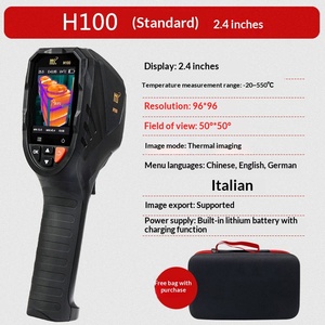 กล้องถ่ายภาพความร้อนอินฟราเรด Xinsite HT18 พร้อมเทอร์โมมิเตอร์ 120x90 สำหรับระบบทำความร้อนใต้พื้น งานบำรุงรักษาอุตสาหกรรม และตรวจจับรอยรั่วในท่อ - Product Image 6