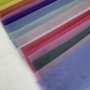 Tela de Tul Tejida de Poliéster 100% de 3 Metros de Ancho, Color Personalizado, Teñido Liso, Transpirable y Suave para Vestidos de Novia y de Fiesta - Product Image 4