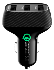 Snel Opladen Usb Autolader 36W Wall Qc3.0 Mobiele Telefoon Draagbare <span class=keywords><strong>3</strong></span> Usb-Poort Autolader Pd 30W Snelle Oplader Voor Auto - Product Image 2