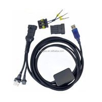 3 in 1 keduanya digunakan di ECU300/ MP48/2568D/D06 kabel antarmuka Cng untuk Kit Ecu kabel Usb Kit Ecu kualitas tinggi