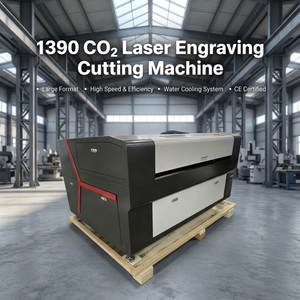 เครื่องตัดและแกะสลักด้วยเลเซอร์ CO2 รุ่น 1390 พร้อมกล้อง CCD เครื่องเลเซอร์ Co2 พร้อมกล้อง Ccd 6040 9060 1390 1610 1325 - Product Image 1