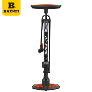 BAIMEI meilleure qualité accessoires vélo <span class=keywords><strong>pompe</strong></span> à air/aluminium mode Mini bande pompes à vélo/portable Cycle <span class=keywords><strong>pompe</strong></span> au sol pour pneus de vélo - Product Image 1