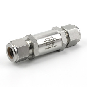 <span class=keywords><strong>Filtre</strong></span> à particules en ligne haute pression 3000 psi, type Swagelok, en acier inoxydable, 1/4'' 1/8'' NPT OD, pour instrumentation - Product Image 3