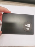 213 215 216 NFC-Chip Bedruckbare Blanko Edelstahl-Metallkarten Mini-Tag 13,56MHz Frequenz RFID-Kommunikationsschnittstelle 1K