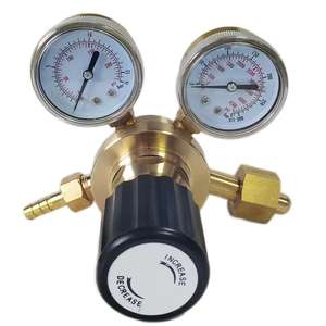 Manomètre d'oxygène industriel 15MPa en laiton, vanne de réduction de pression, régulateur de pression de gaz corrosif de laboratoire - Product Image 3