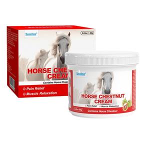 Minyak Esensial Pijat Krim Kuda dan Krim Kastanye Kuda Krim Penenang untuk Nyeri Leher Perlengkapan Perawatan Kesehatan Herbal - Product Image 5