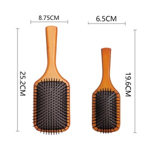 Meilleur coussin de plage bois pagaie petit <span class=keywords><strong>aveda</strong></span> brosse à cheveux en bois - Product Image 1