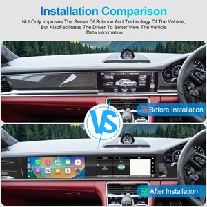 Navihua Nouvelle mise à niveau 24,6'' Grand écran Android Autoradio GPS Navigation Multimédia Carplay pour Porsche Panamera 2018-2023 - Product Image 4