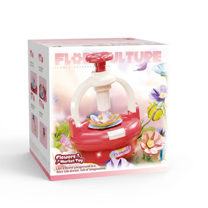 Kits de fabrication de bouquets de fleurs en tissu YX DIY pour enfants, arts et artisanat éducatifs STEM, kit de fabrication de fleurs faites à la main, jouet pour enfants - Product Image 1
