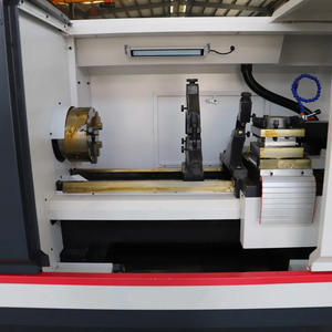 Giường phẳng cấu trúc ck6140 + 1M CNC ngang máy tiện Siemens GSK fanuc CNC hệ thống đơn trục chính CNC quay ngang máy tiện - Product Image 2