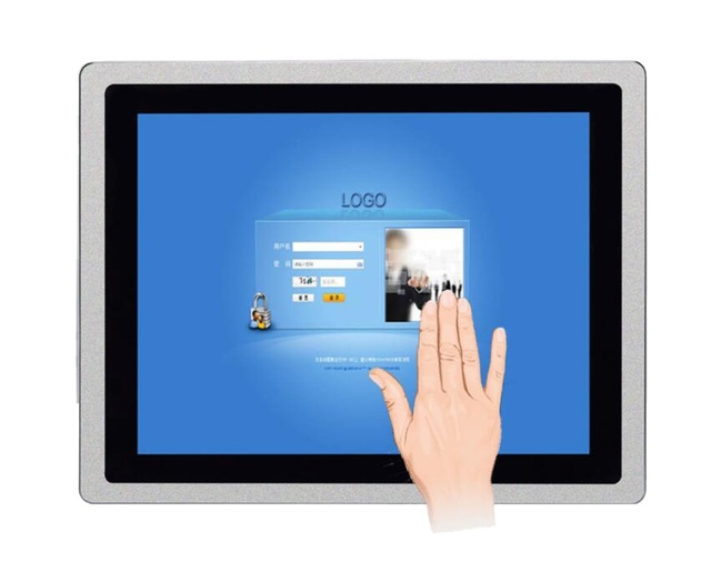 Waterproof Rugged Metal 10.4 Inch Open Frame TFT LCD Capacitive Touch Screen Display for Industrial HMI Panel PC OEM ODM