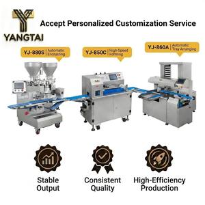 Nueva Línea de Producción Eléctrica de Alta Productividad para Pastelería de Yema de Huevo y Barras de Cereal con Pantalla Táctil Programable y Bandeja Recolectora de Migas Extraíble - Product Image 3