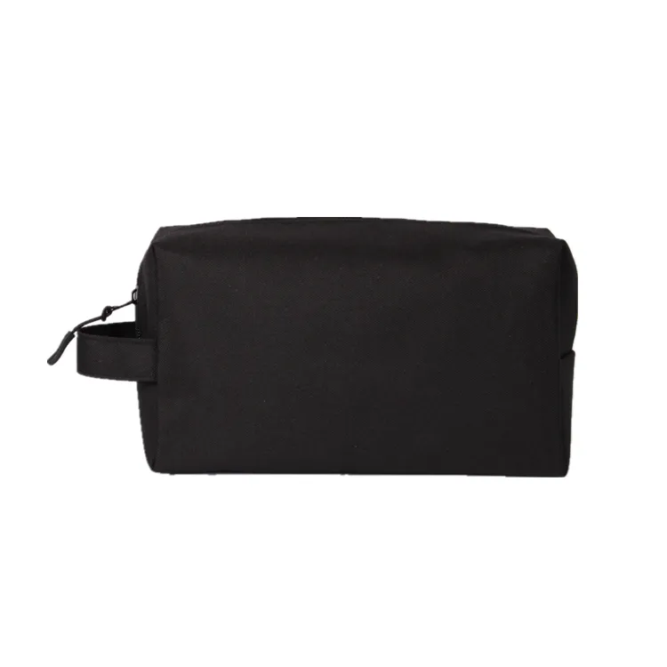 Eco Friendly RPET Cosmetic Bag For Travel Recycled Material Toiletry Bag Wash Bag For Women and Men