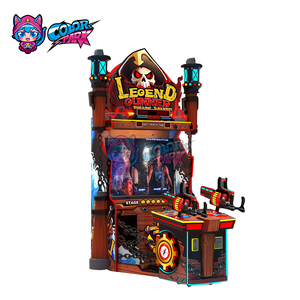 Machine de jeu d'arcade de tir de bandit légendaire de haute qualité, nouvelle, colorée, à pièces, pour parc d'attractions - Product Image 4