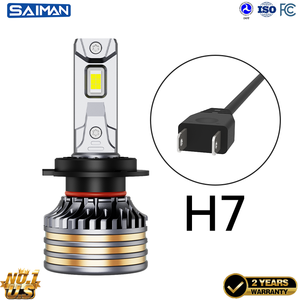 SAIMAN Bombillas LED para Faros Delanteros de Coche X5 de Alta Calidad, 110W, Canbus, IP68, Resistentes al Agua, Chip CSP, 6000K, 20000LM, Ajuste Universal - Product Image 1