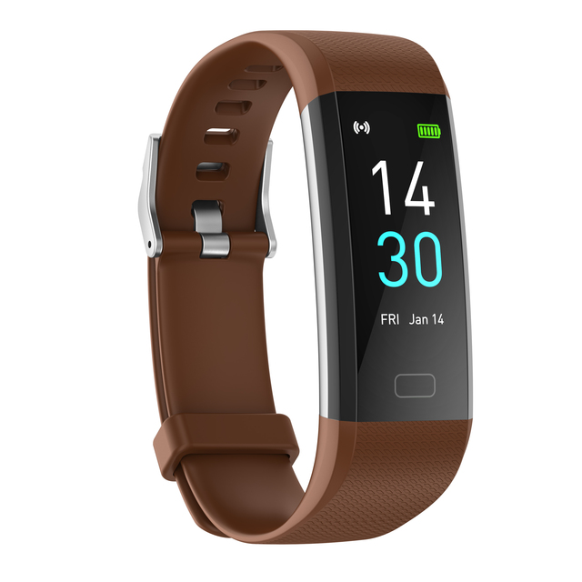 IP68 Waterproof Smart Wristband Fitness Watch with Heart Rate Monitor IOS Android Compatible Flip Design Smart Bracelet