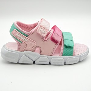 Sandali Estivi Multicolore per Bambini, Traspiranti e Morbidi - <span class=keywords><strong>Calzature</strong></span> Casual con Cinturino a Fibbia per Neonati, Bambini e Bambine, per <span class=keywords><strong>Spiaggia</strong></span> e Attività all'Aperto - Product Image 2