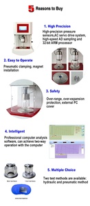Equipo de Prueba de Resistencia al Estallido <span class=keywords><strong>Mullen</strong></span> para Tejidos con Diafragma Elástico, ISO 13938, ASTM D3786 - Product Image 6
