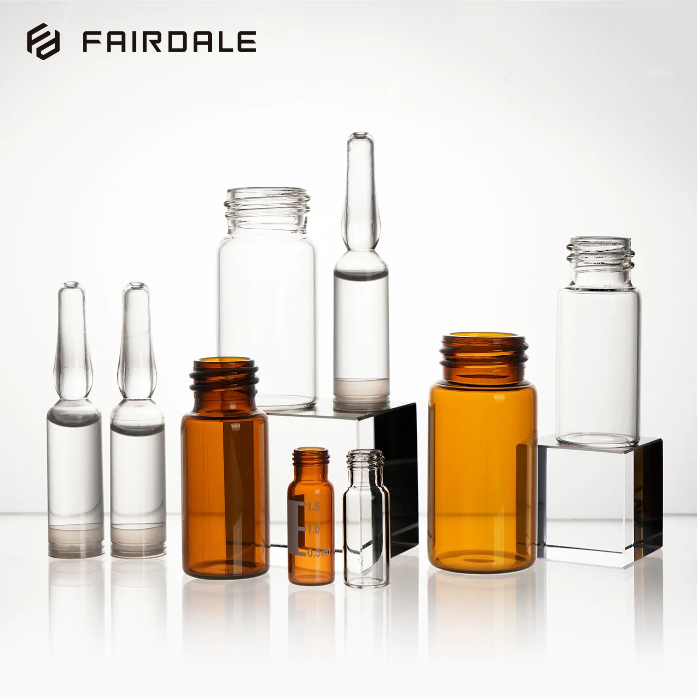 Soins cosmétiques en plastique PP cassé 4ml 5ml 10ml flacon d'ampoule d'injection de vitamines pharmaceutiques vides avec bouchon en Silicone