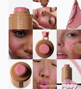 Rhodeskin New Blush Stick Hailey Ingrediente a base de hierbas Maquillaje para piel clara Cara Labios y mejillas Crema para cerdito/pecas - Product Image 5