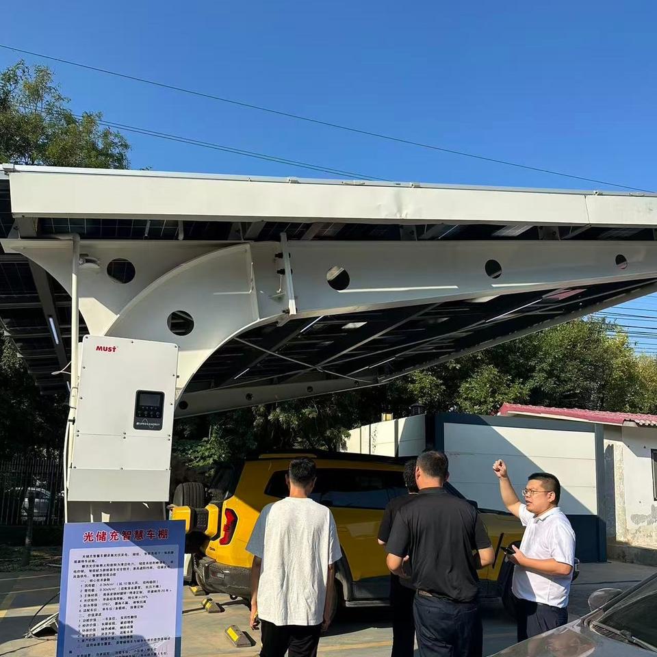 Solar Carport Complete System with Solar Parking Canopy for Commercial ...