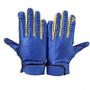 Guantes de Fútbol Americano con Agarre de Silicona, Guantes Profesionales para Receptor de Fútbol Americano para Jóvenes y Adultos, Más Vendidos - Product Image 4