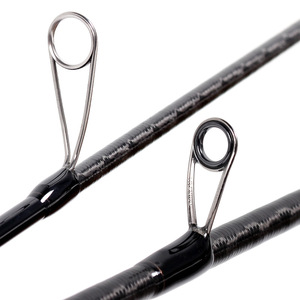 Canne à pêche Sephia Xr, action moyenne rapide, pour eau salée, guides noirs SIC, pour la pêche en mer, au calamar, au seiche, longue portée - Product Image 2